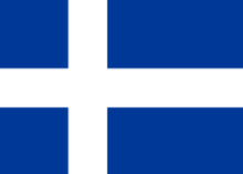 Die alte isländische Flagge