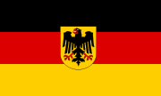 Die Dienstflagge der Bundesrepublik Deutschland