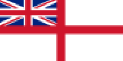 Die britische White Ensign