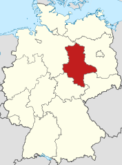 Lagekarte Sachsen-Anhalt