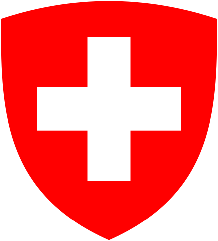 Das Staatswappen der Schweiz
